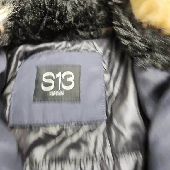 S13 Boys winter coat with hoodie